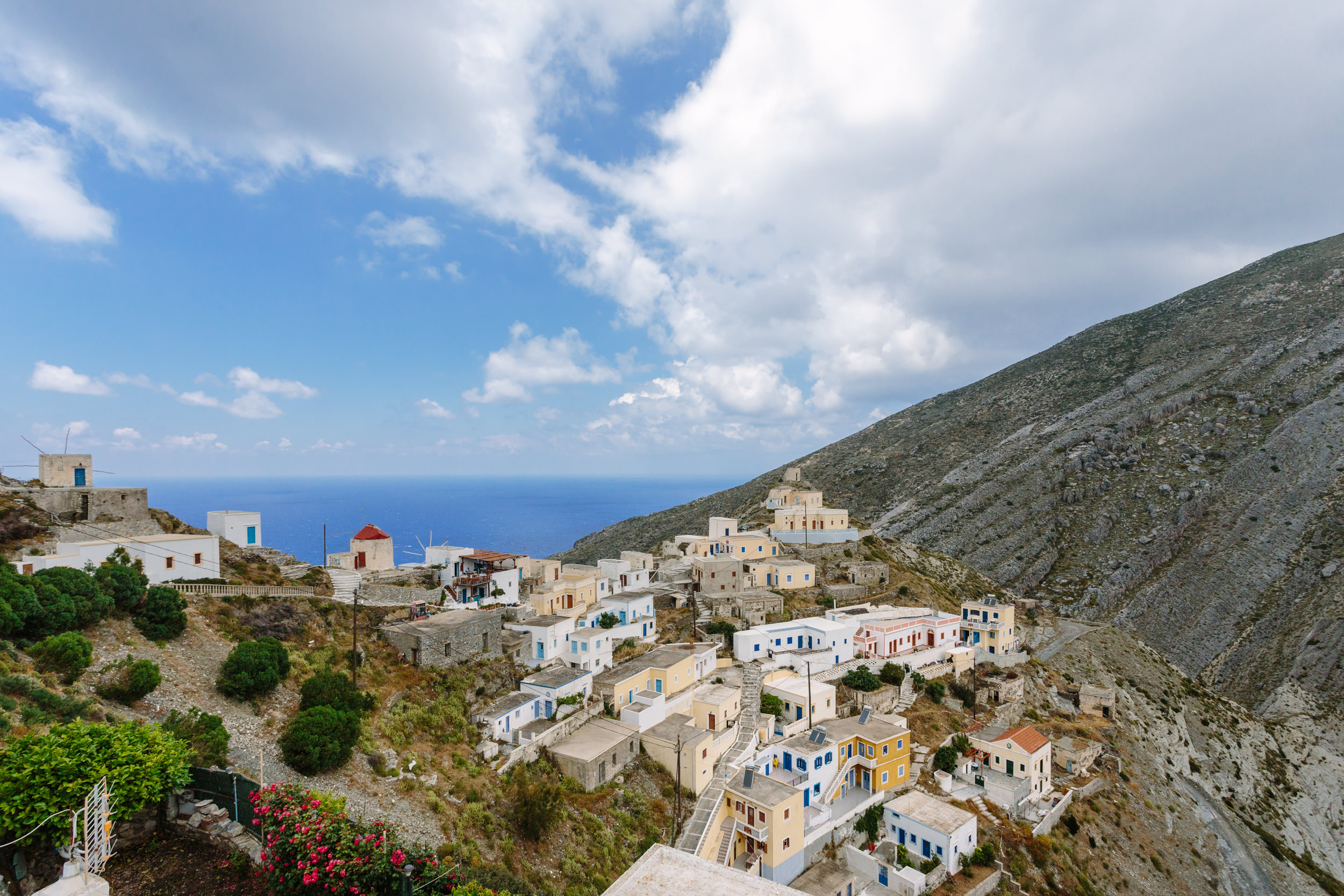 Das Bergdorf Olympos