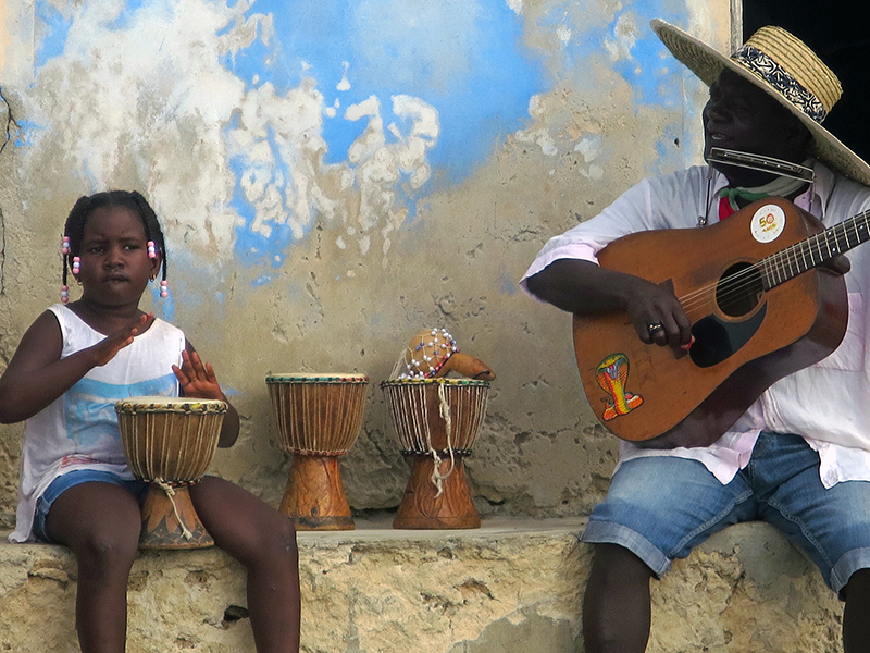 Musik liegt den Einheimischen sehr am Herzen, deshalb wird oft für Urlauber musiziert.