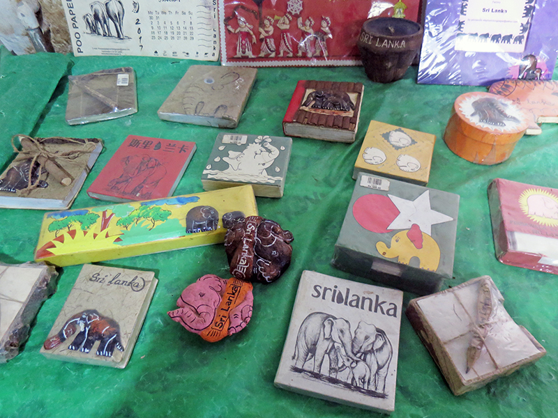 Auf der Insel wird aus Elefantendung 