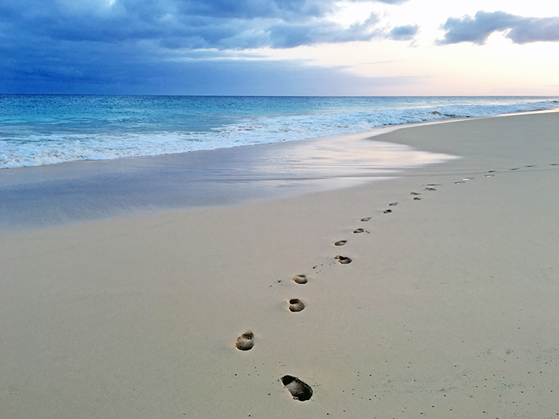 Die Sonnenuntergänge auf Boa Vista sind malerisch schön.