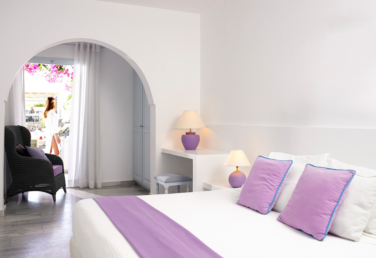 Santorini Kastelli Resort Zimmer