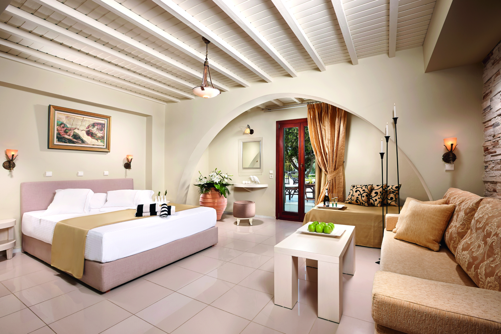 Naxos Hotel Galaxy Pool Zimmer