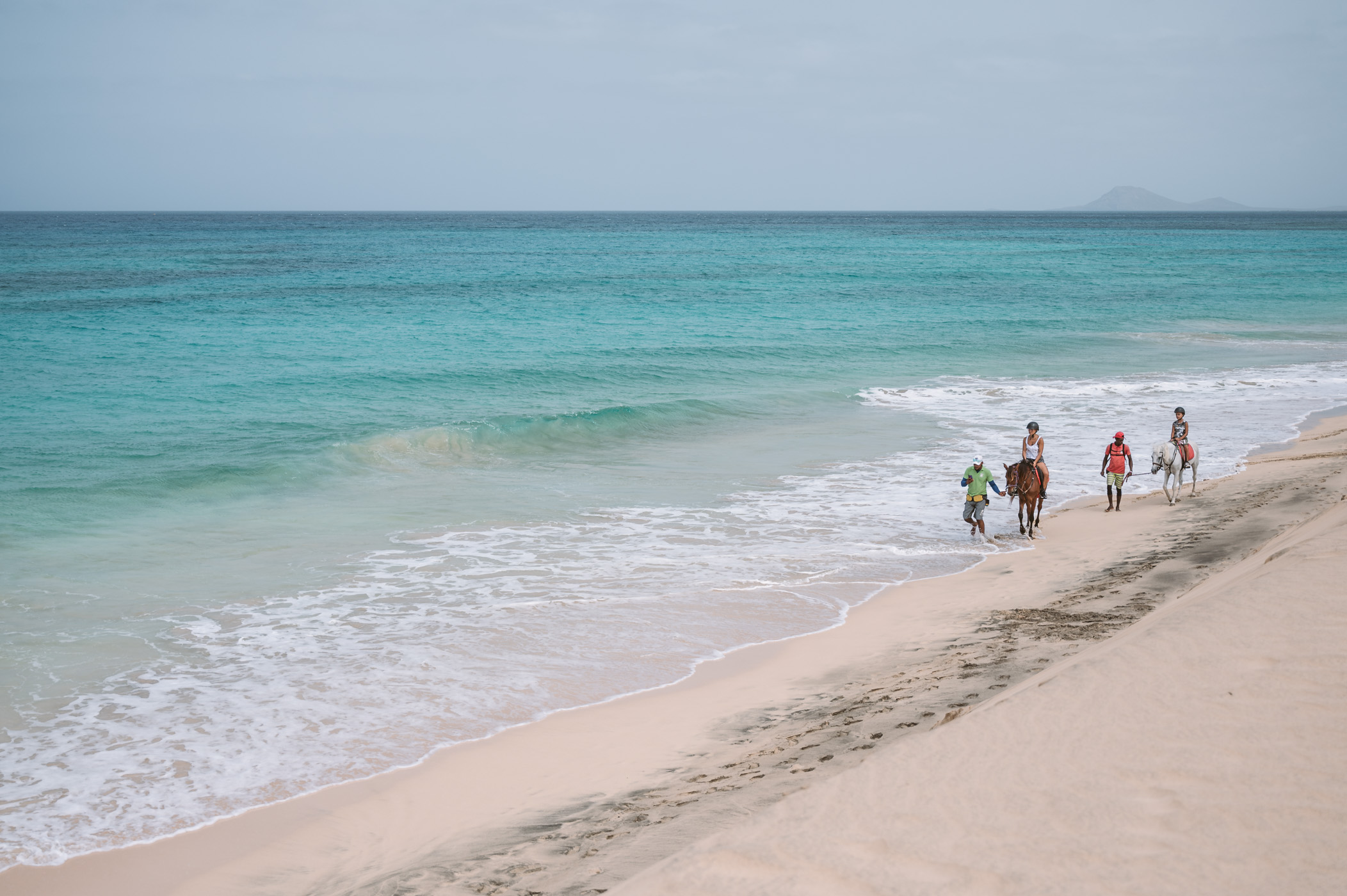 Kitesurfer auf Sal Kapverden