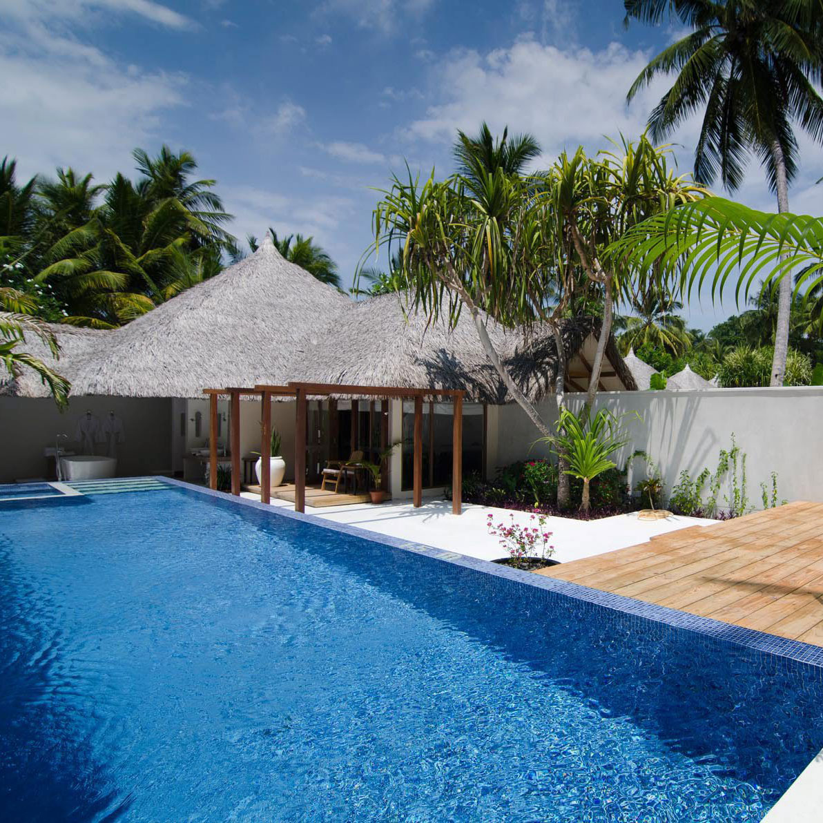 Hotel mit eigenem Pool