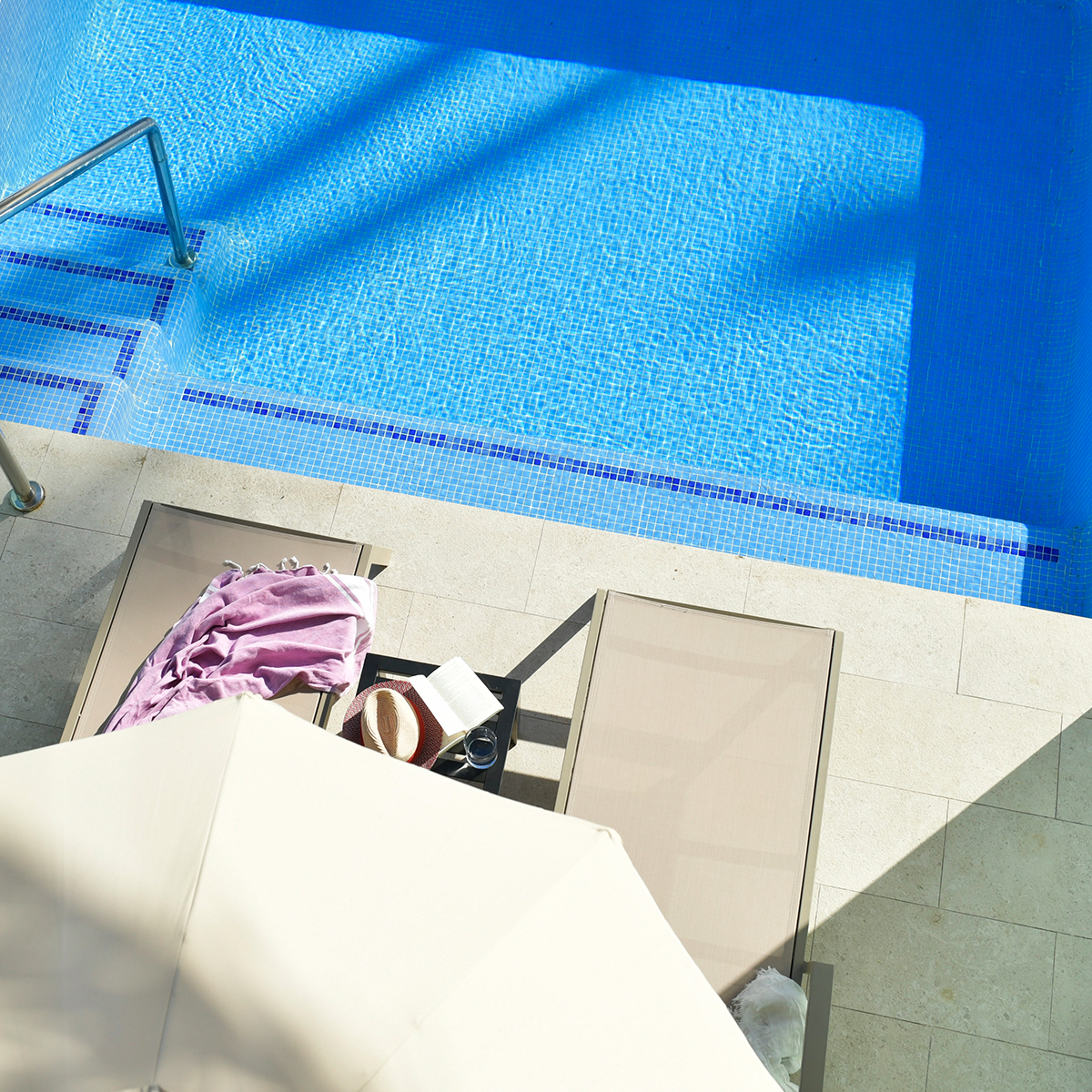 Hotel mit eigenem Pool