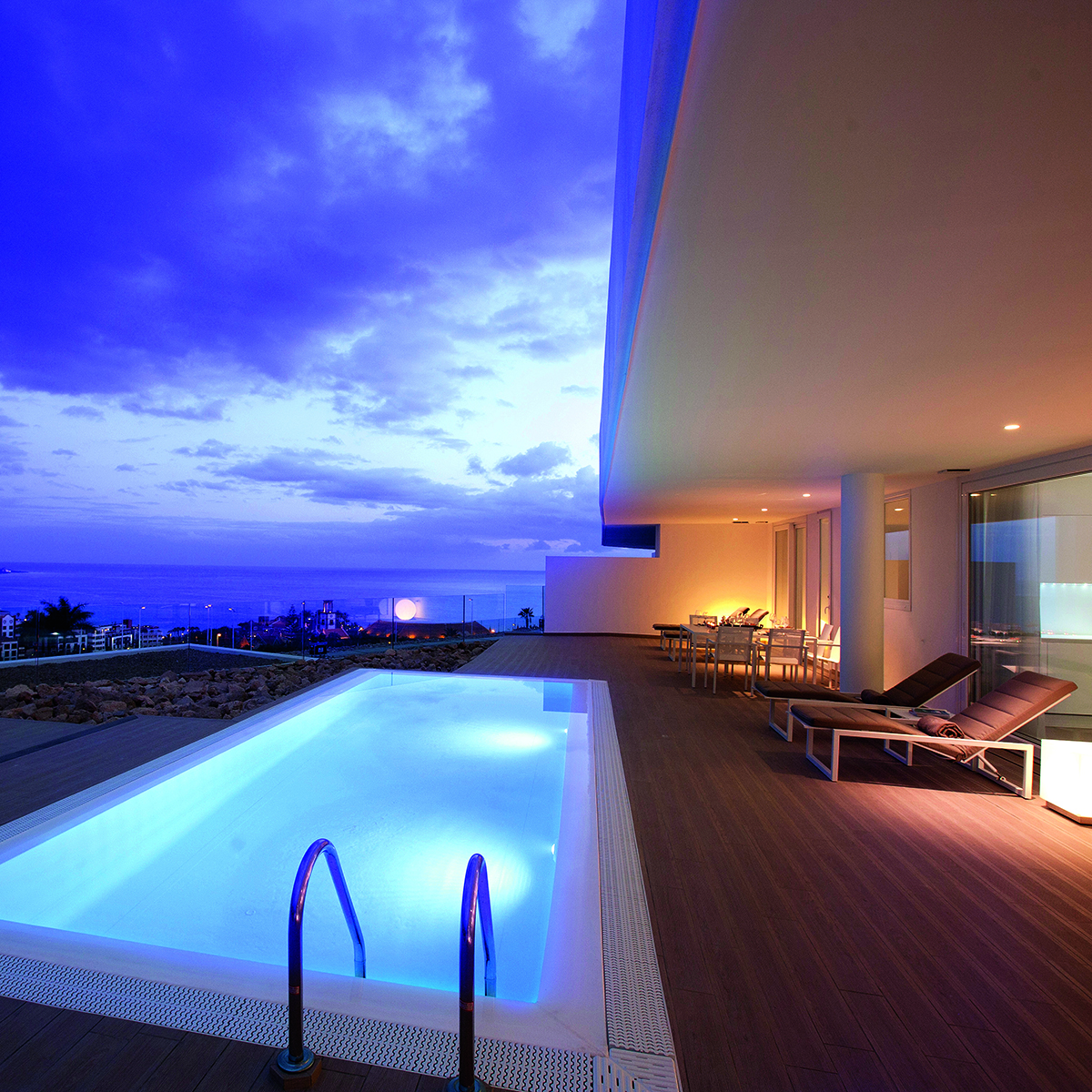 Hotel mit eigenem Pool