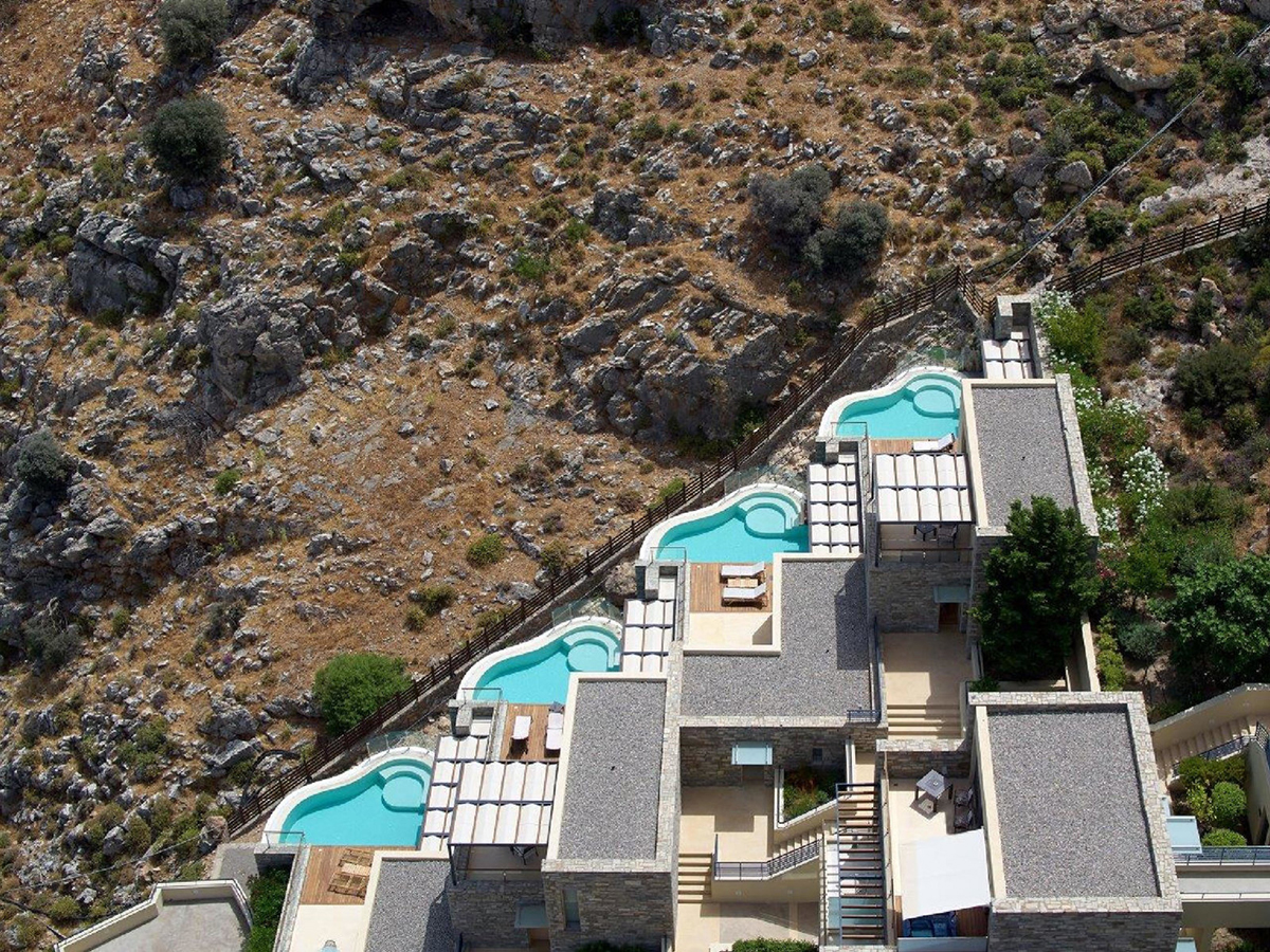 Lindos Blu - Zimmer mit private Pool