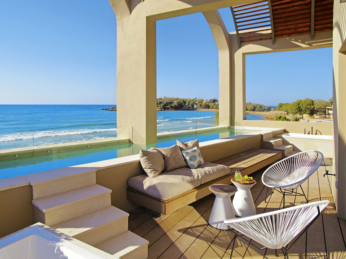 Domes Noruz Chania Autograph Collection - Zimmer mit private Pool