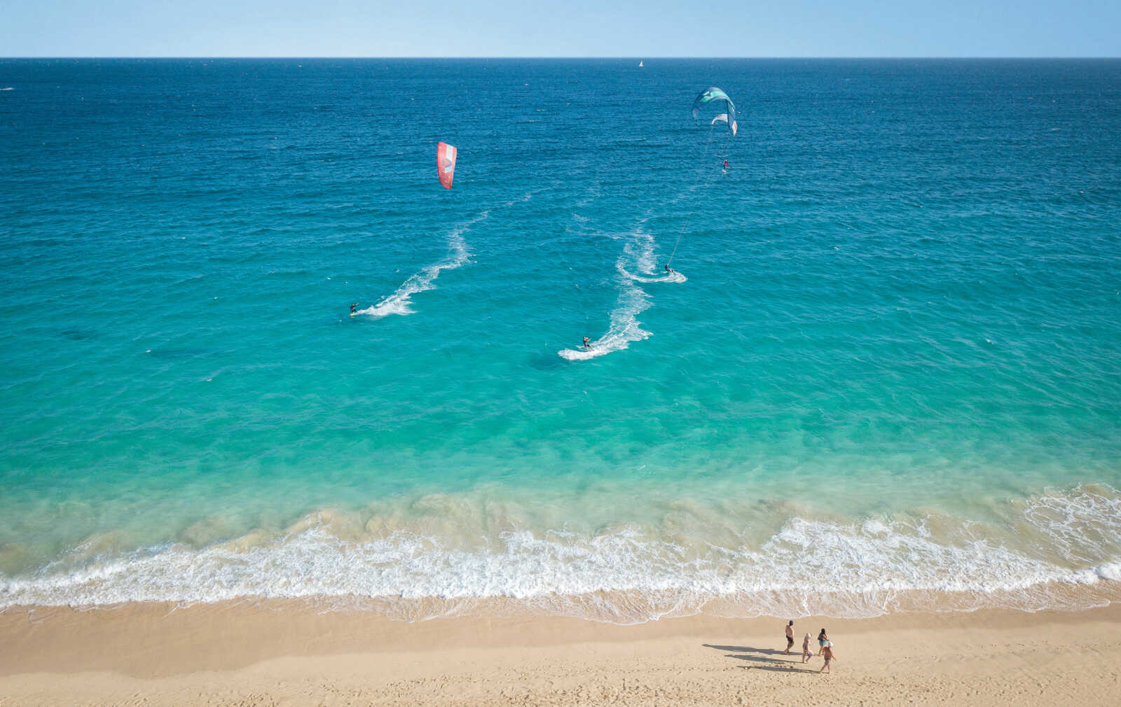 Kitesurfen auf den Kapverden.