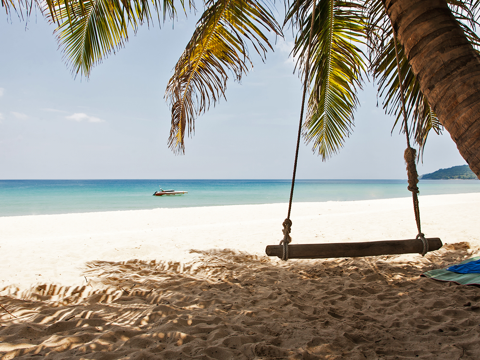Winter im Warmen Thailand Phuket Strand