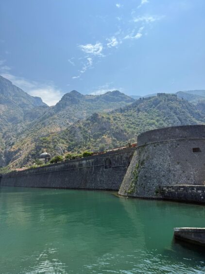 Montenegro_Kotor Festungsmauer