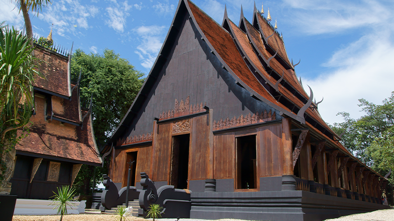 Das Schwarze Haus in Chiang Rai, Thailand