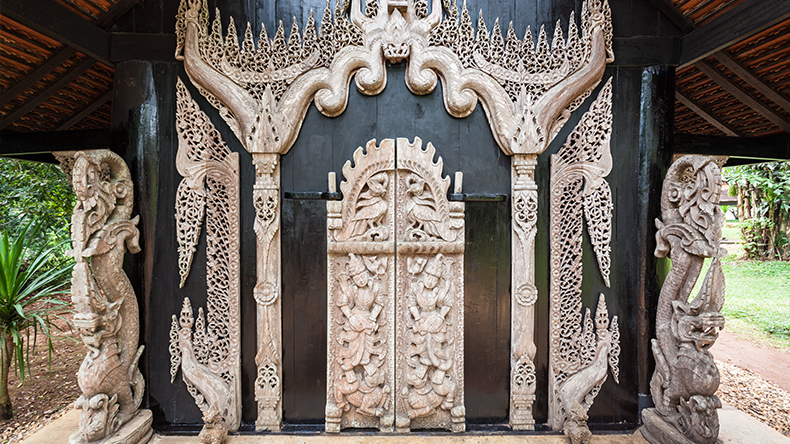 Das Schwarze Haus in Chiang Rai, Thailand