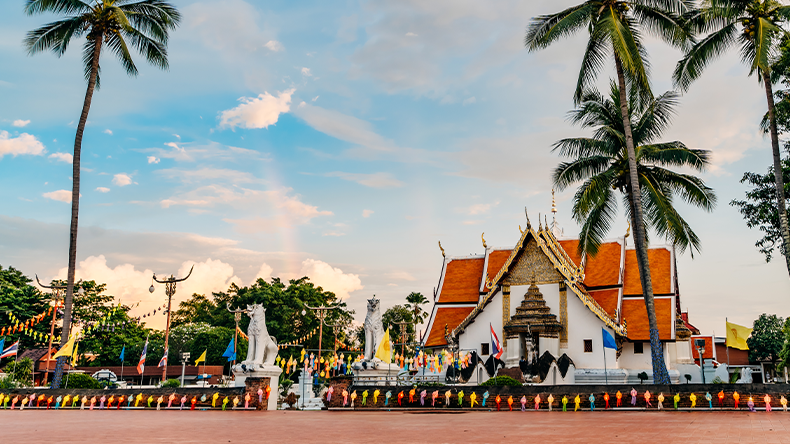 Wat Phumin Tempel in Nan, Thailand
