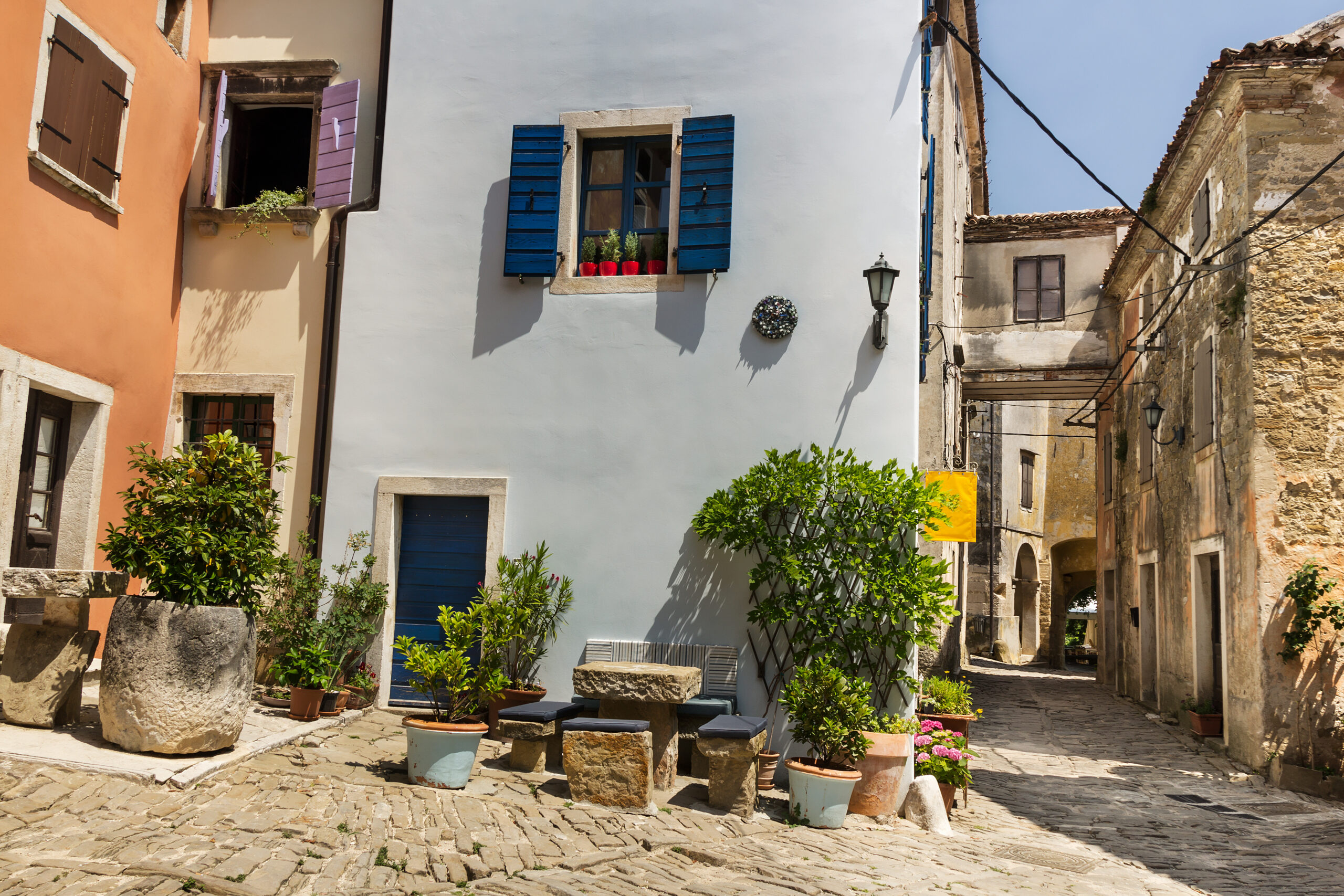 Grožnjan, Istrien, Kroatien